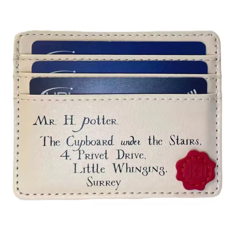 Harry Potter Wallet Hogwarts Letter Card Case